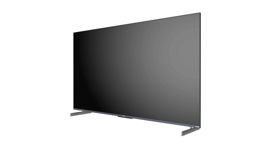 Right-perspective view of Pioneer 65" OLED Roku TV