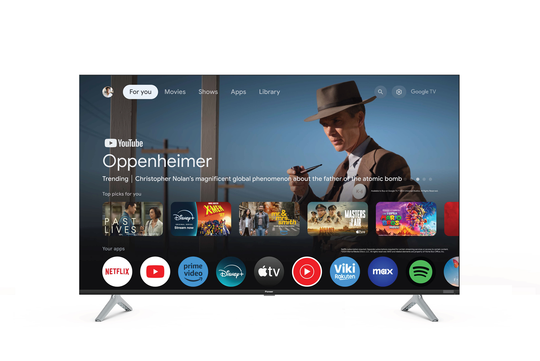 Televisor Google TV Smart 4K Ultra HD de 55