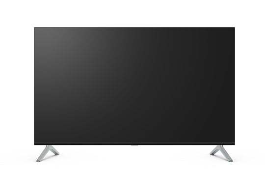 Front view of Pioneer 55" QLED 4K UHD Roku Television