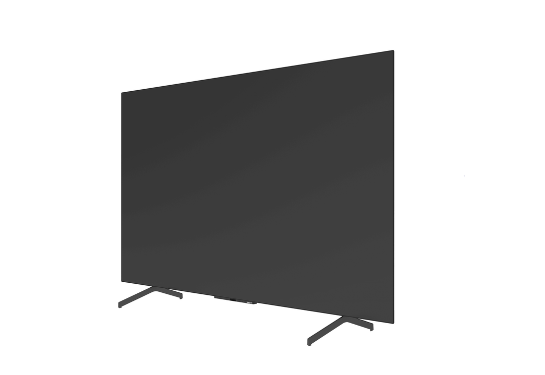 Right perspective view of a Pioneer 55" Mini-LED QLED Roku TV