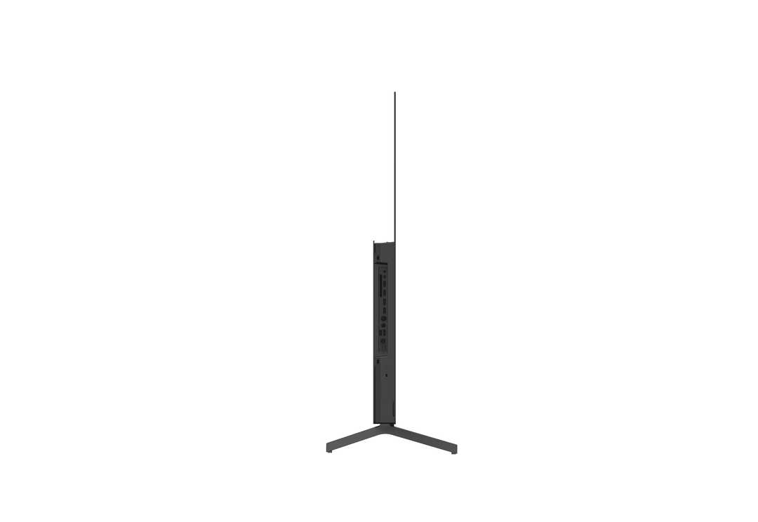 Left side view of Pioneer 55" Mini-LED QLED Roku TV